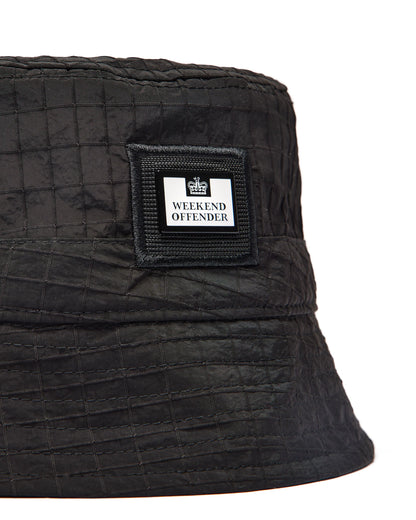Weekend Offender Long Beach Blvd Bucket Hat // BLACK