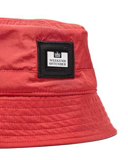 Weekend Offender Long Beach Blvd Bucket Hat // WATERMELON