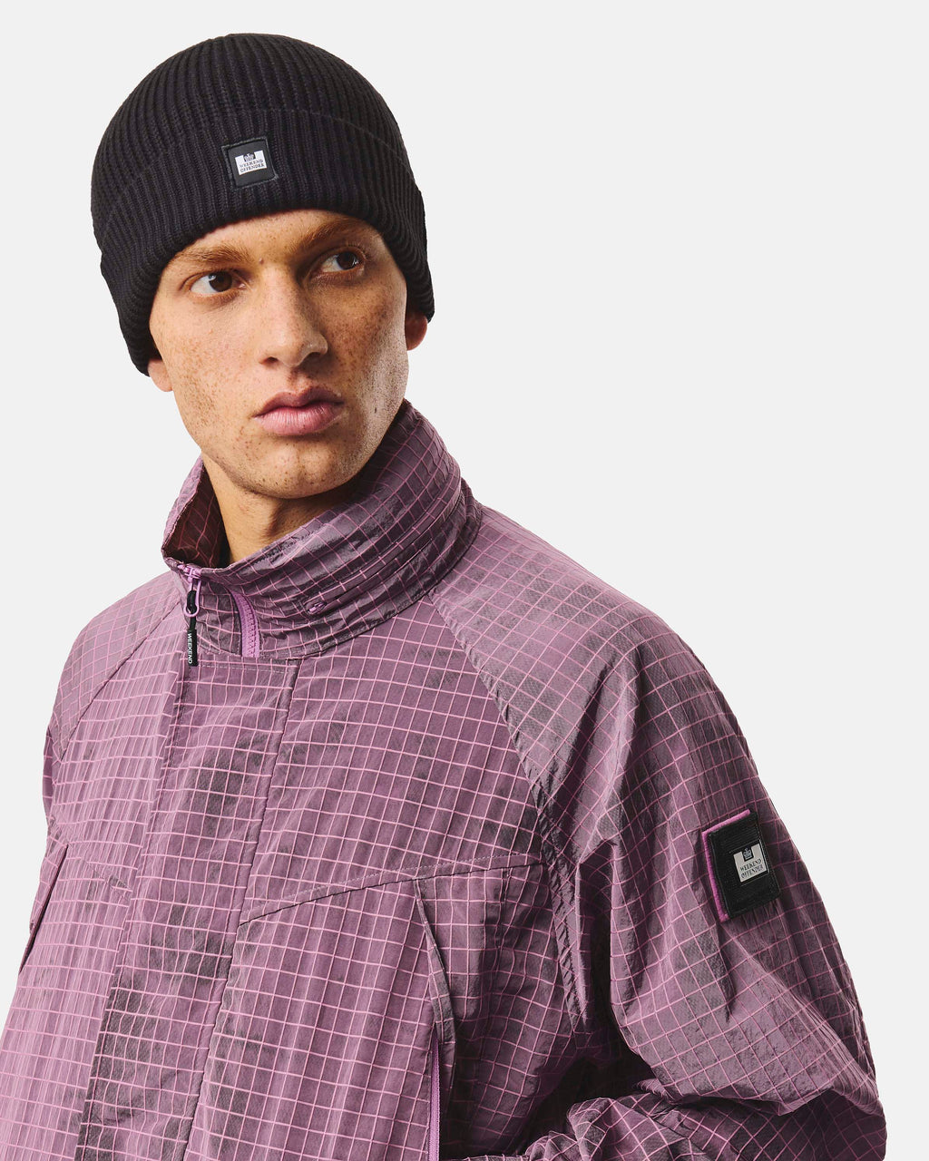 Weekend Offender Kettama Rib Knit Beanie // BLACK