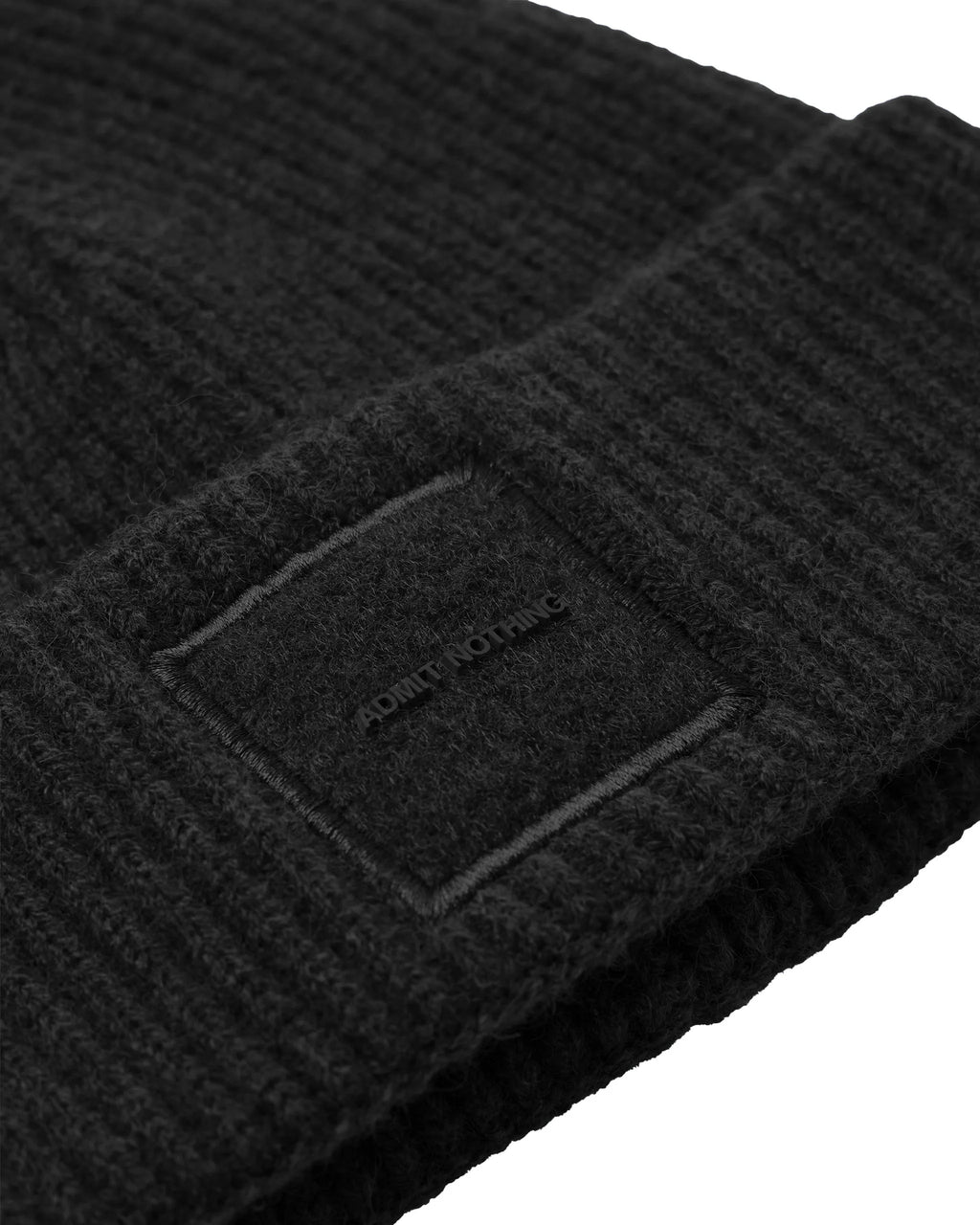 Weekend Offender Palmyra Rib Beanie // BLACK