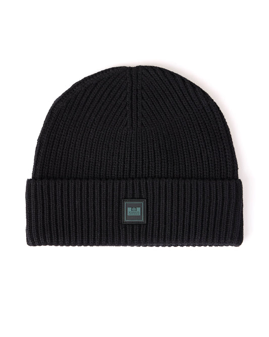 Weekend Offender Kettama Rib Beanie // BLACK