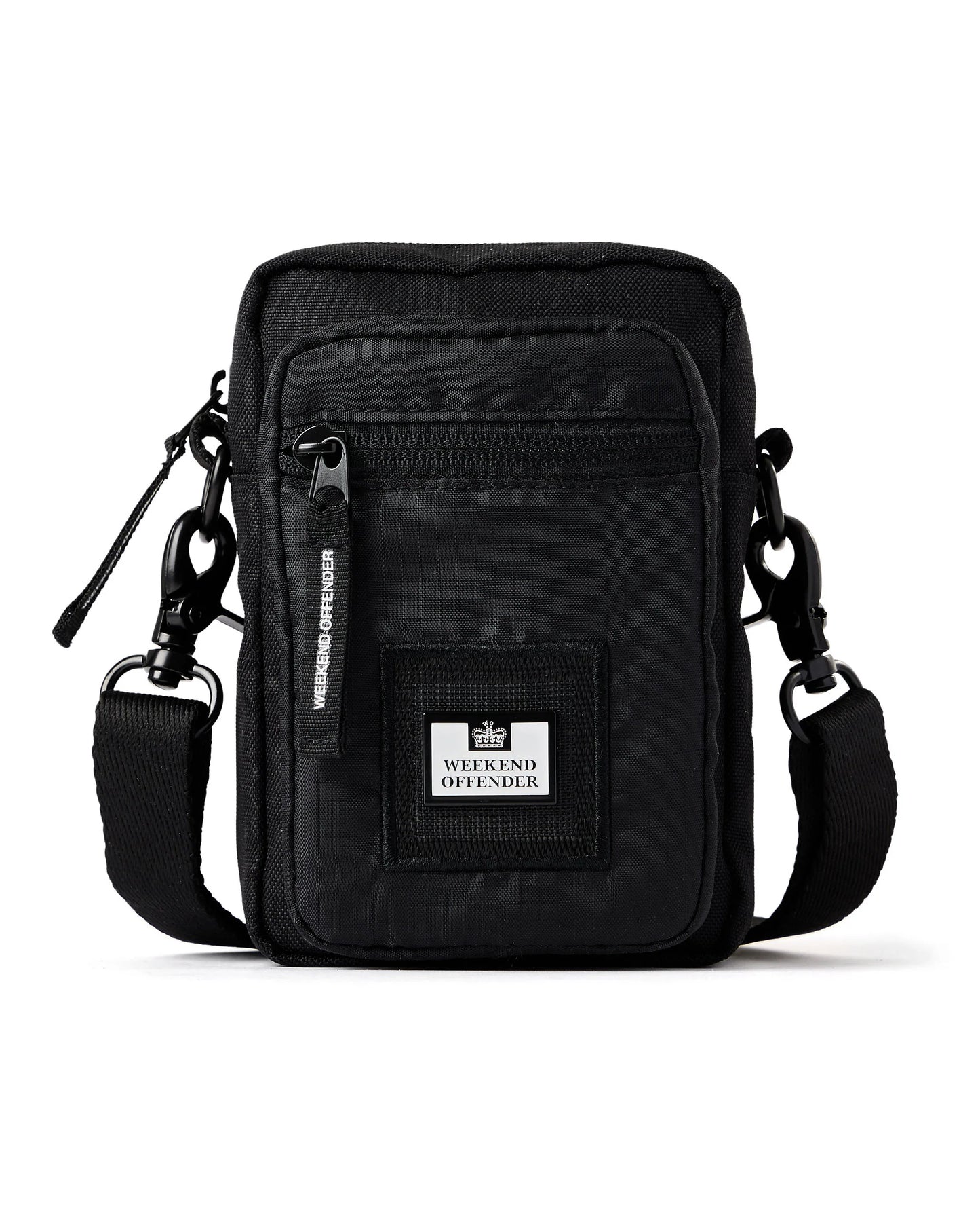 Weekend Offender Small Crossbody Bag Ripstop // BLACK