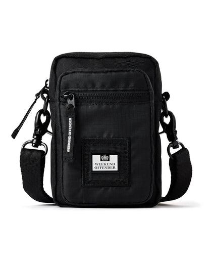 Weekend Offender Small Crossbody Bag Ripstop // BLACK