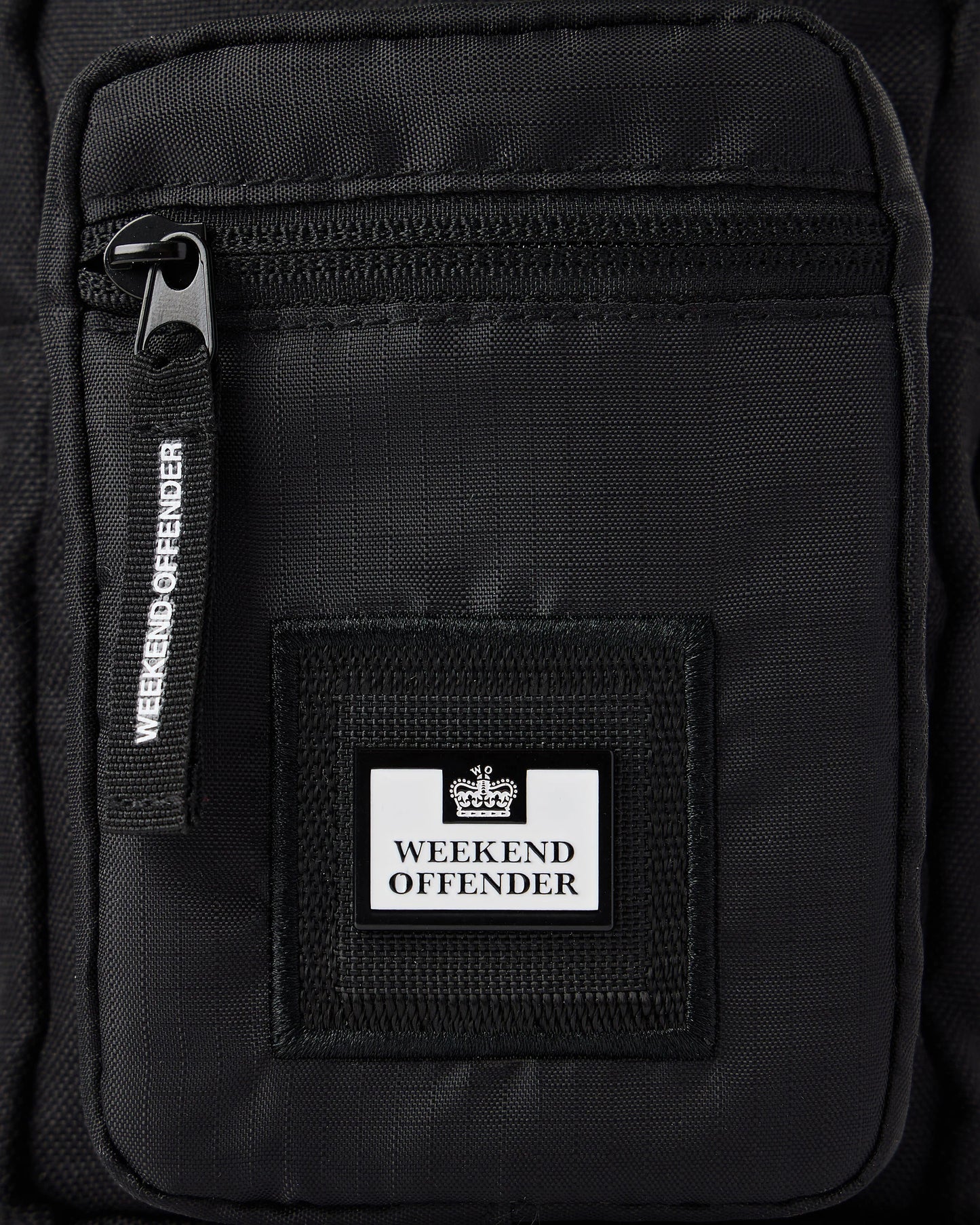 Weekend Offender Small Crossbody Bag Ripstop // BLACK