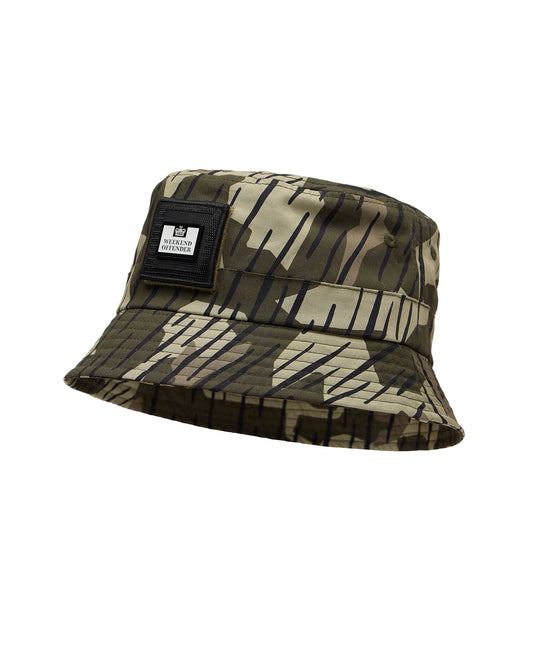 Weekend Offender Choroni Bucket Hat // CASTLE GREEN CAMO