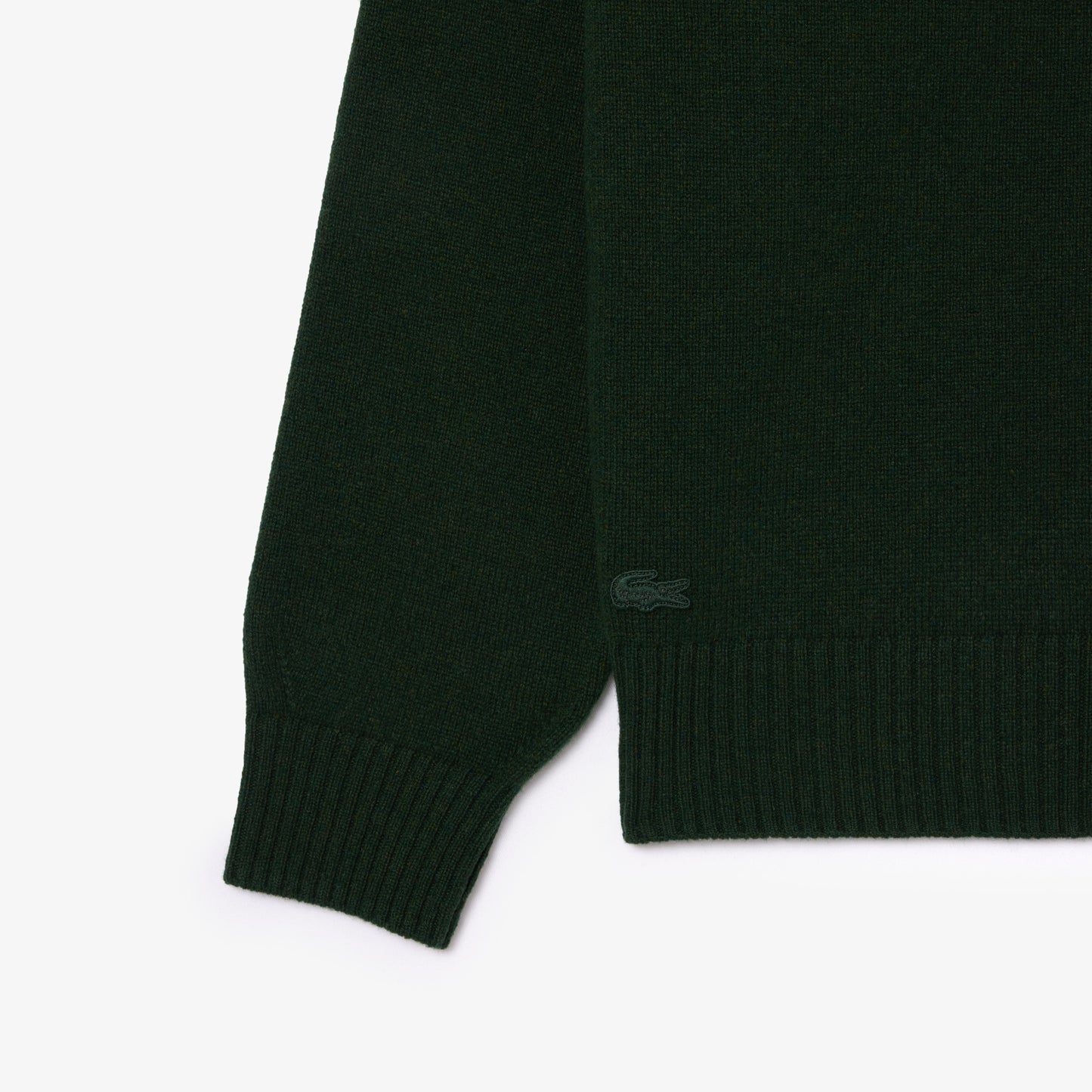 Lacoste Carded Wool Crocrodile Cardigan AH3053 // GREEN