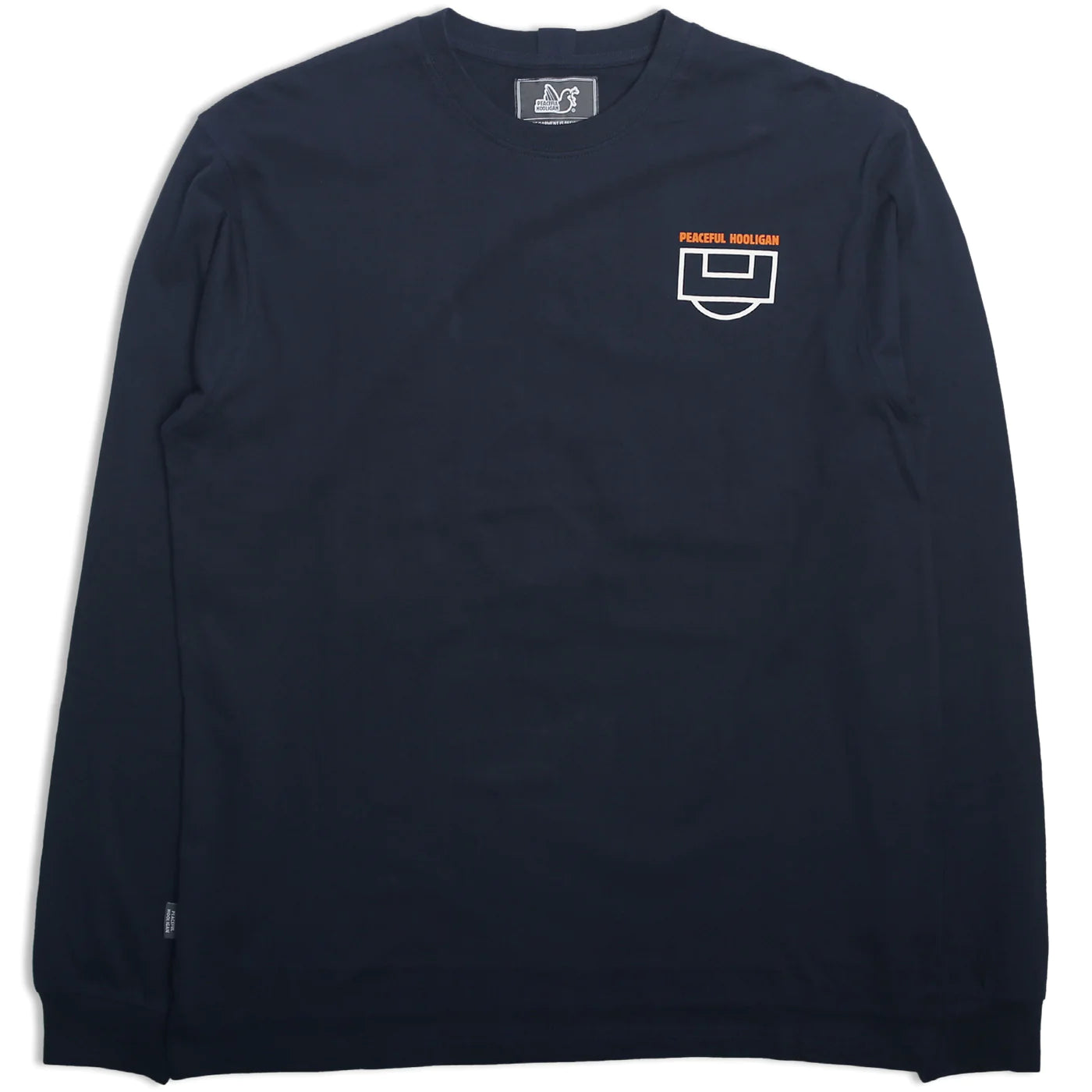 Peaceful Hooligan Uneven Playing Field LS Tee // NAVY