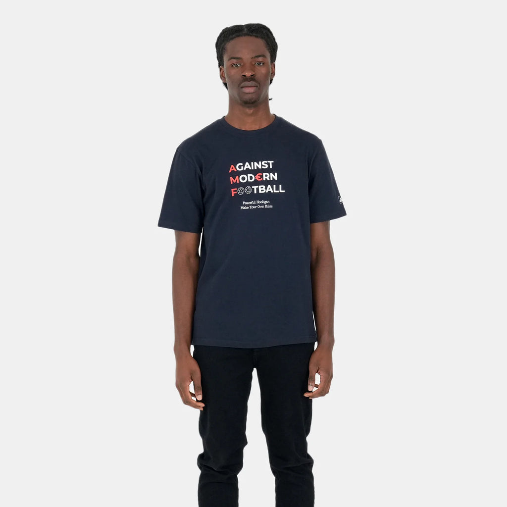 Peaceful Hooligan AMF T-Shirt // NAVY