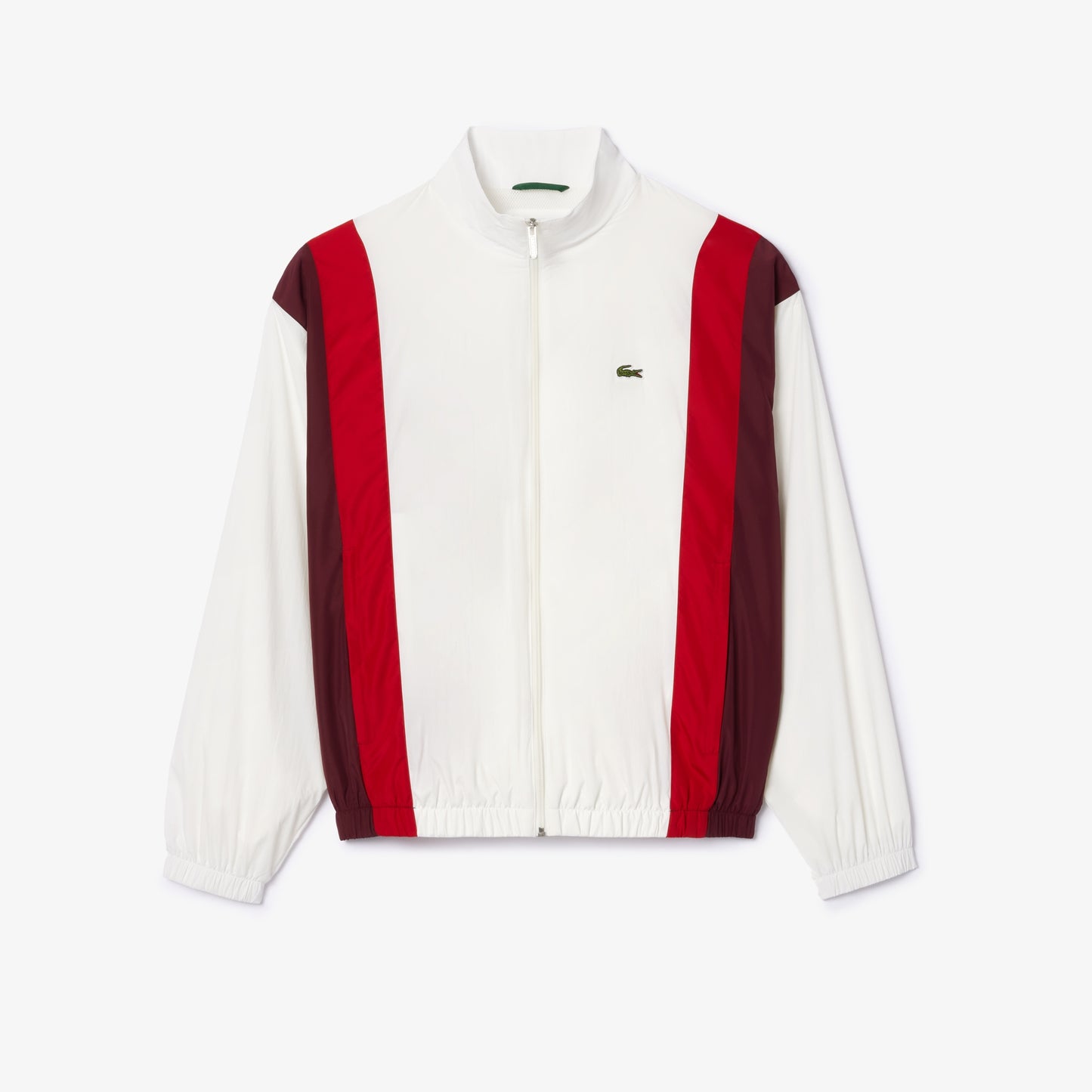 Lacoste duschtät träningsjacka BH6978 // VIT/RÖD 