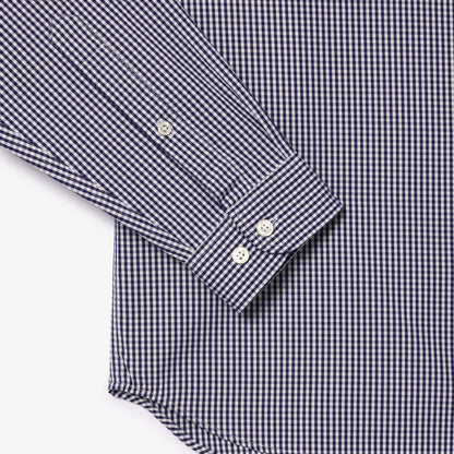 Lacoste Checked Cotton Shirt CH2932 // NAVY BLUE 522