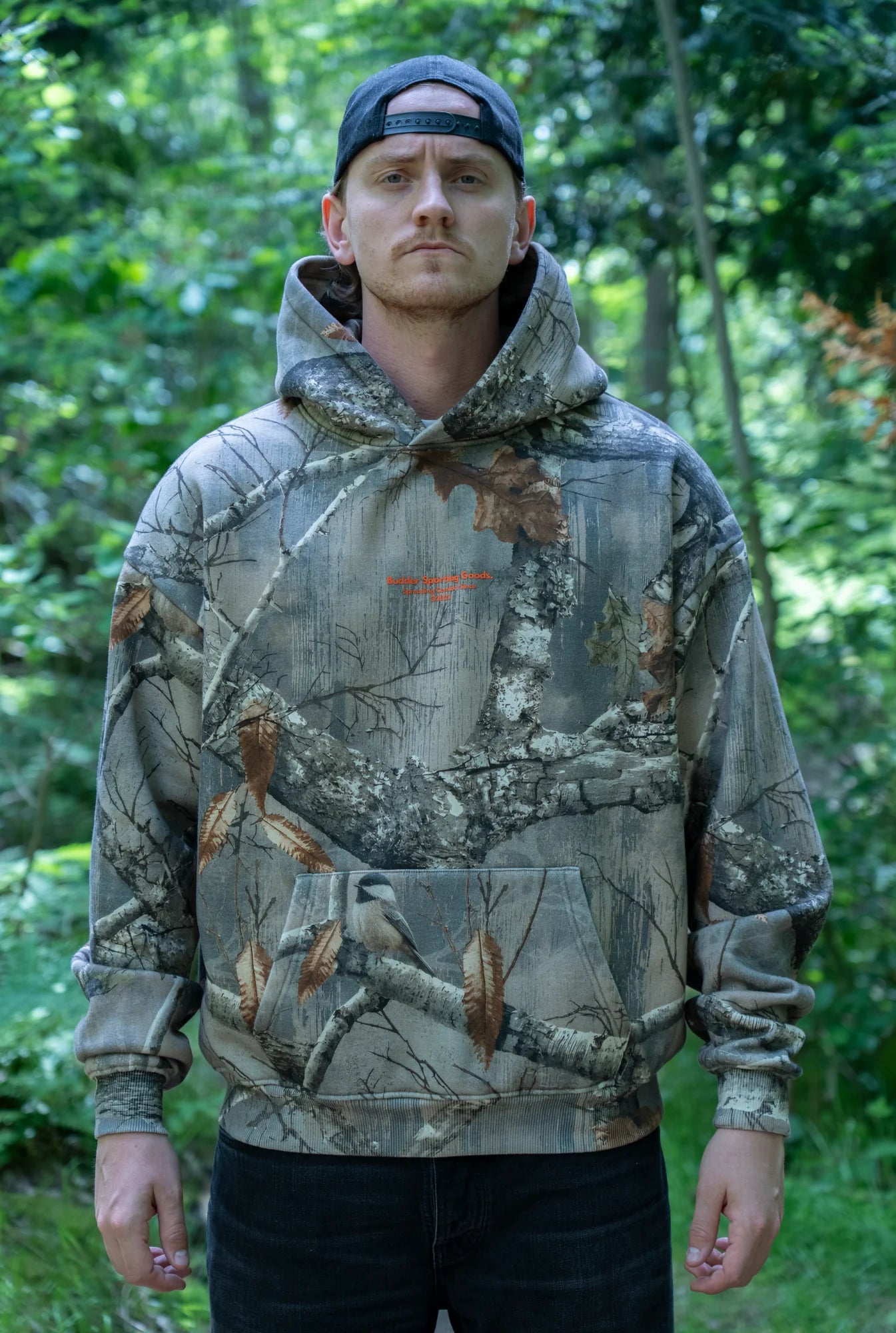 Budder Sporting Goods Hoodie // Camo