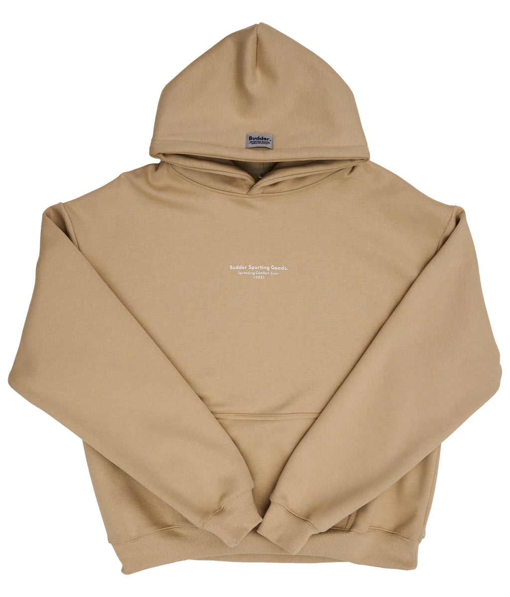 Budder Sporting Goods Hoodie // Cappuccino