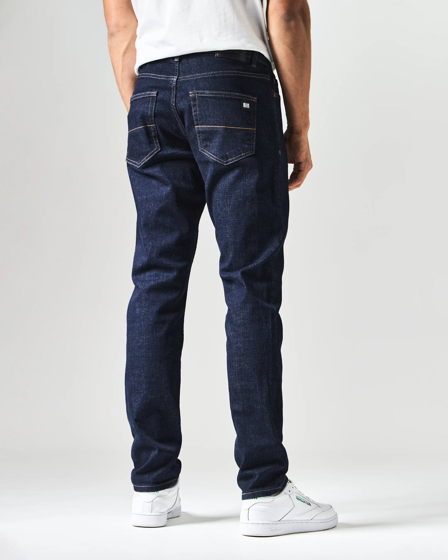 Weekend Offender Tapered Dark Rinsed Denim Jeans