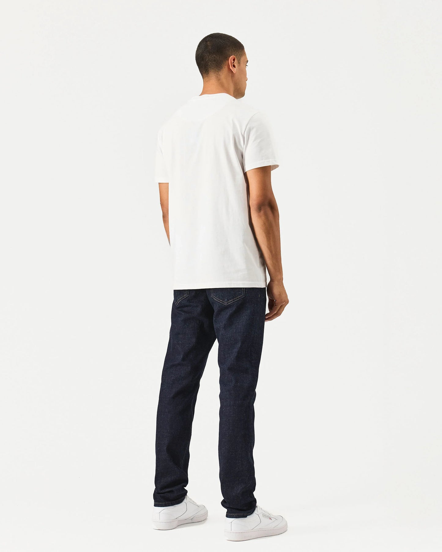 Weekend Offender Tapered Fit Denim Jeans // DARK RINSE