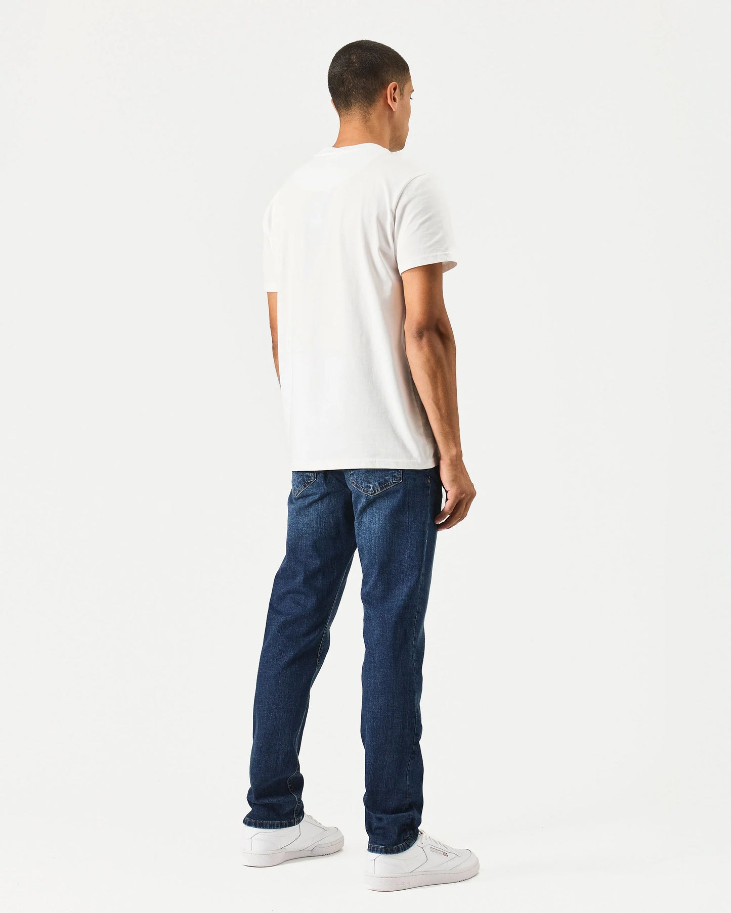 Weekend Offender Tapered Fit Denim Jeans // DARK VINTAGE
