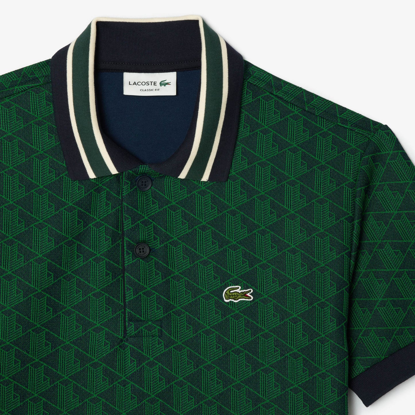 Lacoste Paris Polo DH141700IQ0 // GREEN/NAVY