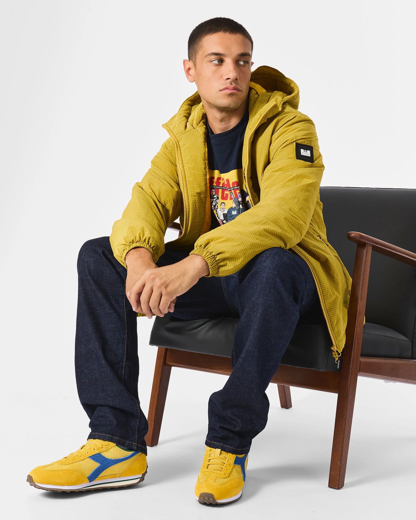Weekend Offender Loose Fit Denim Jeans // DARK RINSE