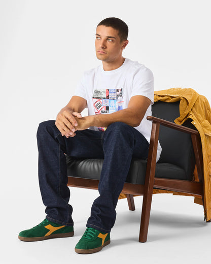 Weekend Offender Tapered Fit Denim Jeans // DARK RINSE