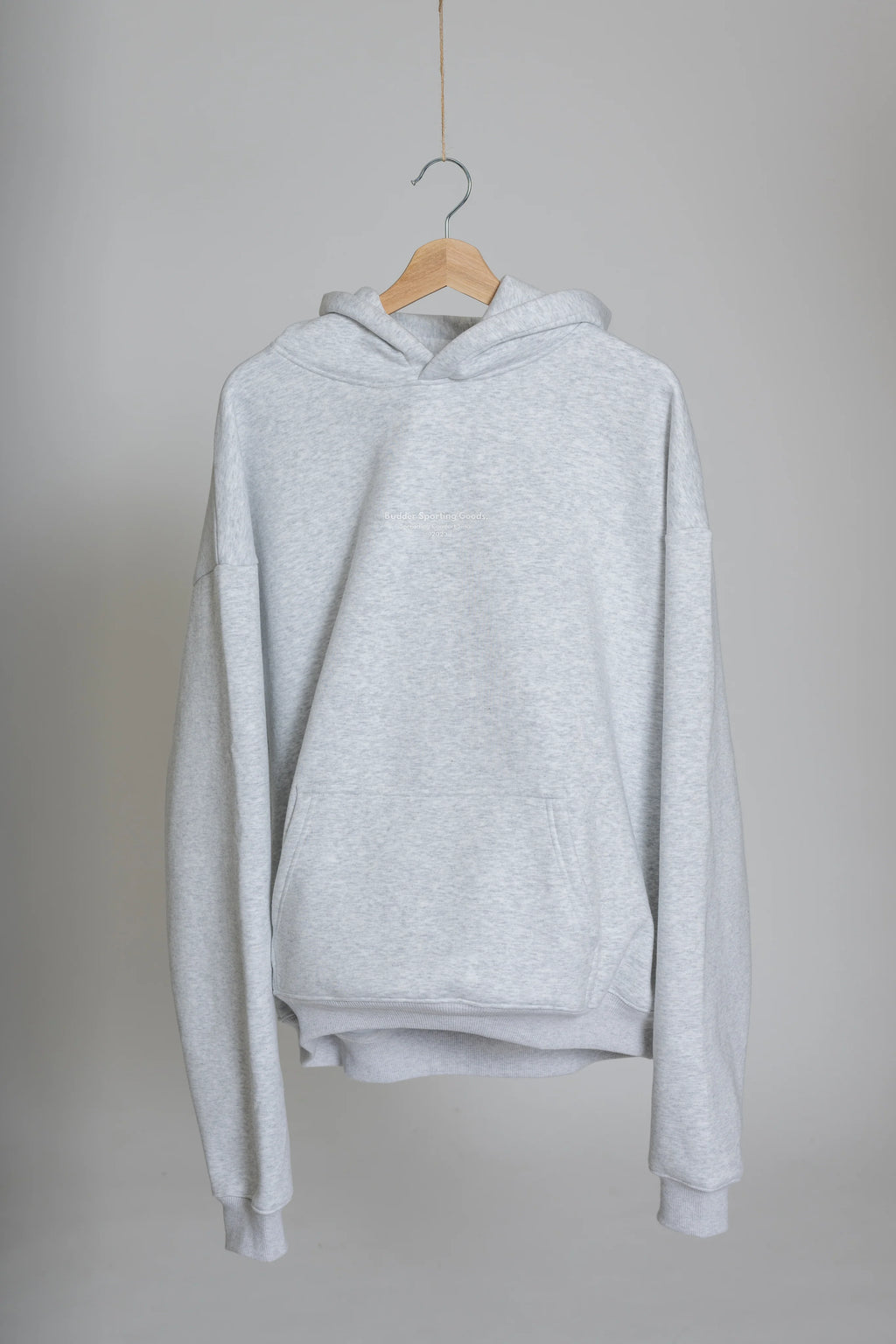 Budder Sporting Goods Hoodie // Grey
