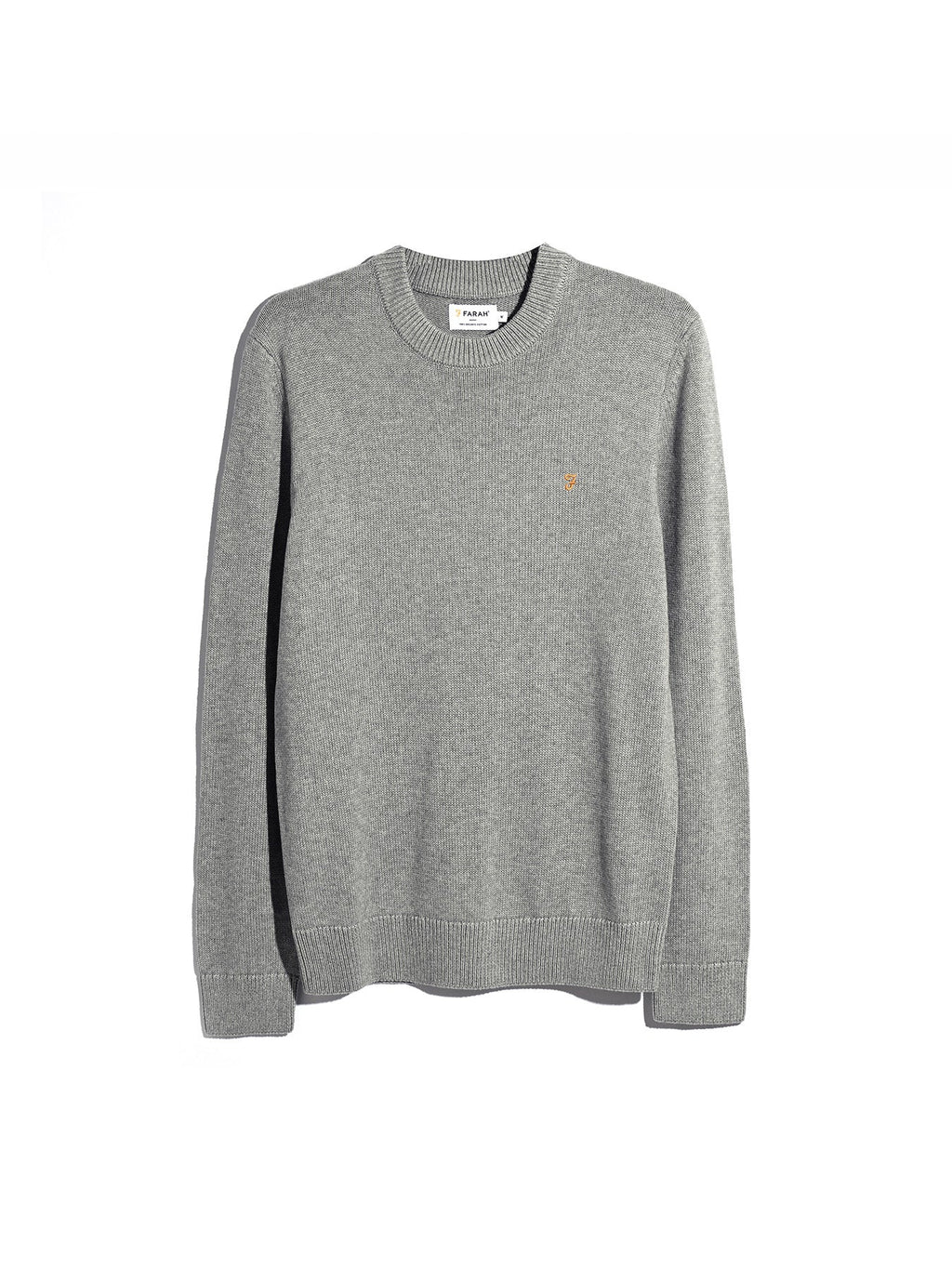Farah Shepard Crew Sweater // GREY
