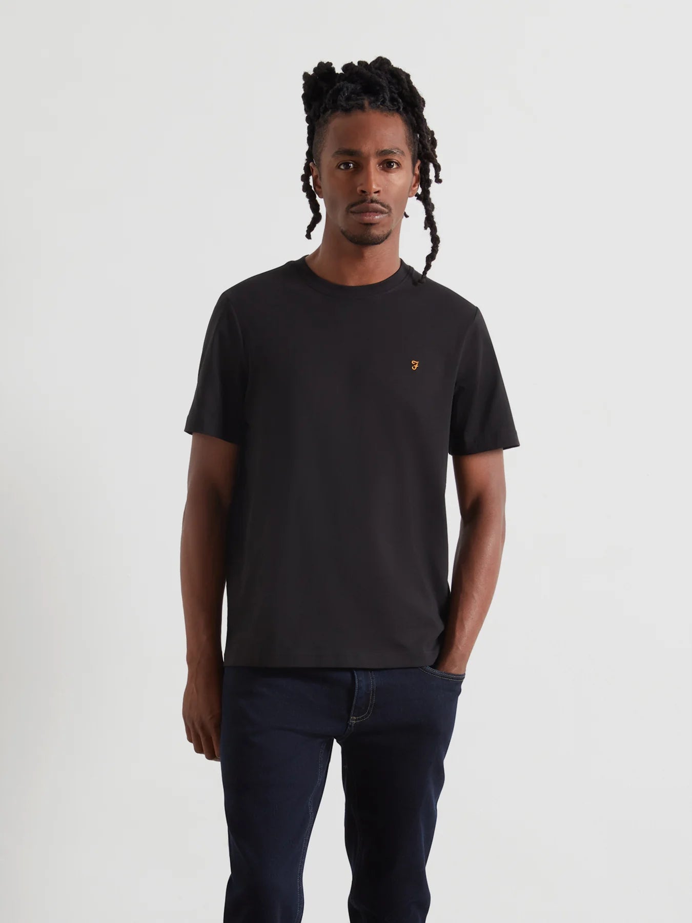 Farah Danny T-Shirt // Black