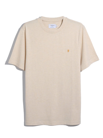 Farah Danny T-Shirt // BIRCH GREY MARL