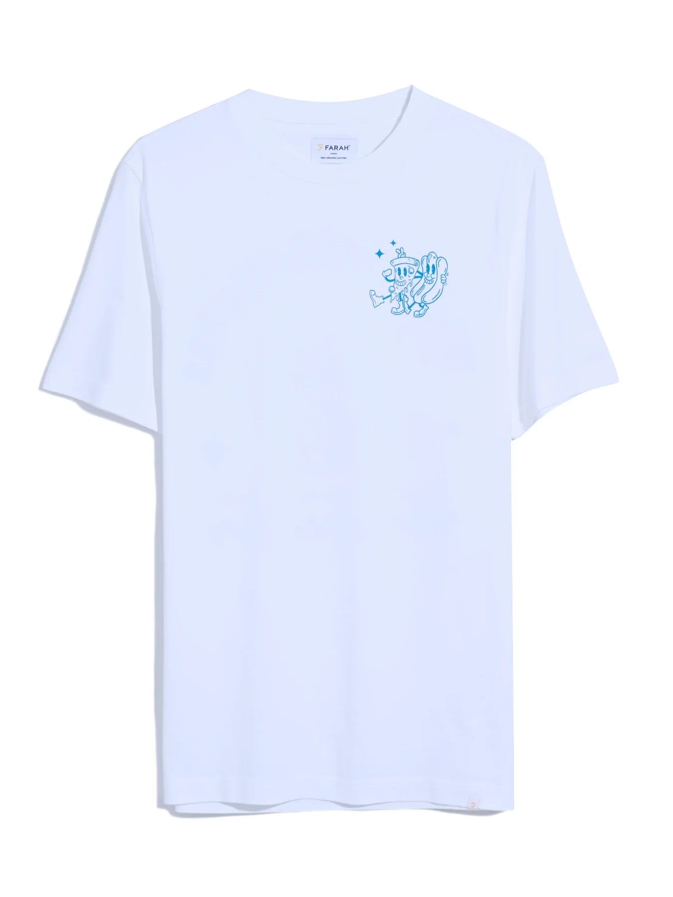 Farah Limscott Graphic T-Shirt // WHITE