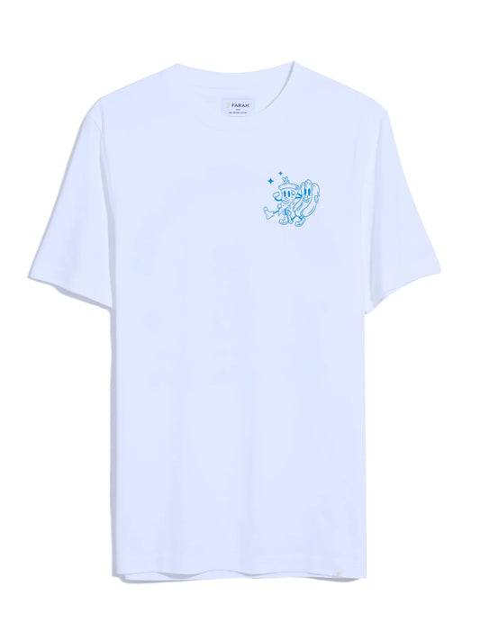 Farah Limscott Graphic T-Shirt // WHITE