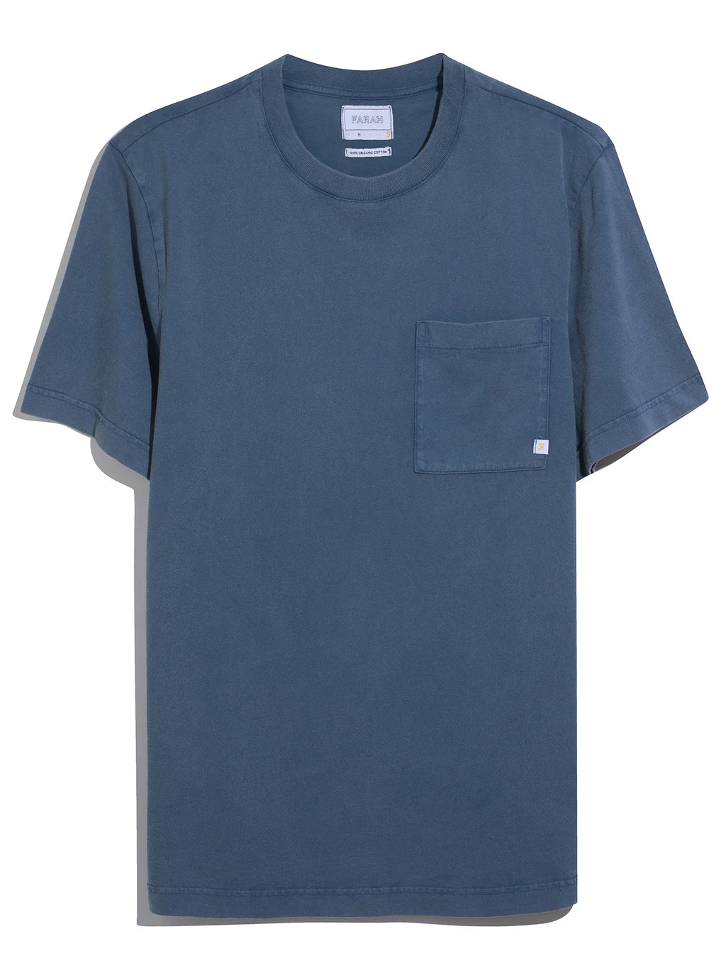 Farah Stacy Pocket T-Shirt // AEGAN BLUE