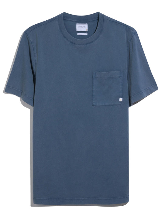 Farah Stacy Pocket T-Shirt // AEGAN BLUE