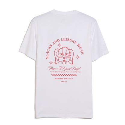 Farah Byron T-shirt // WHITE