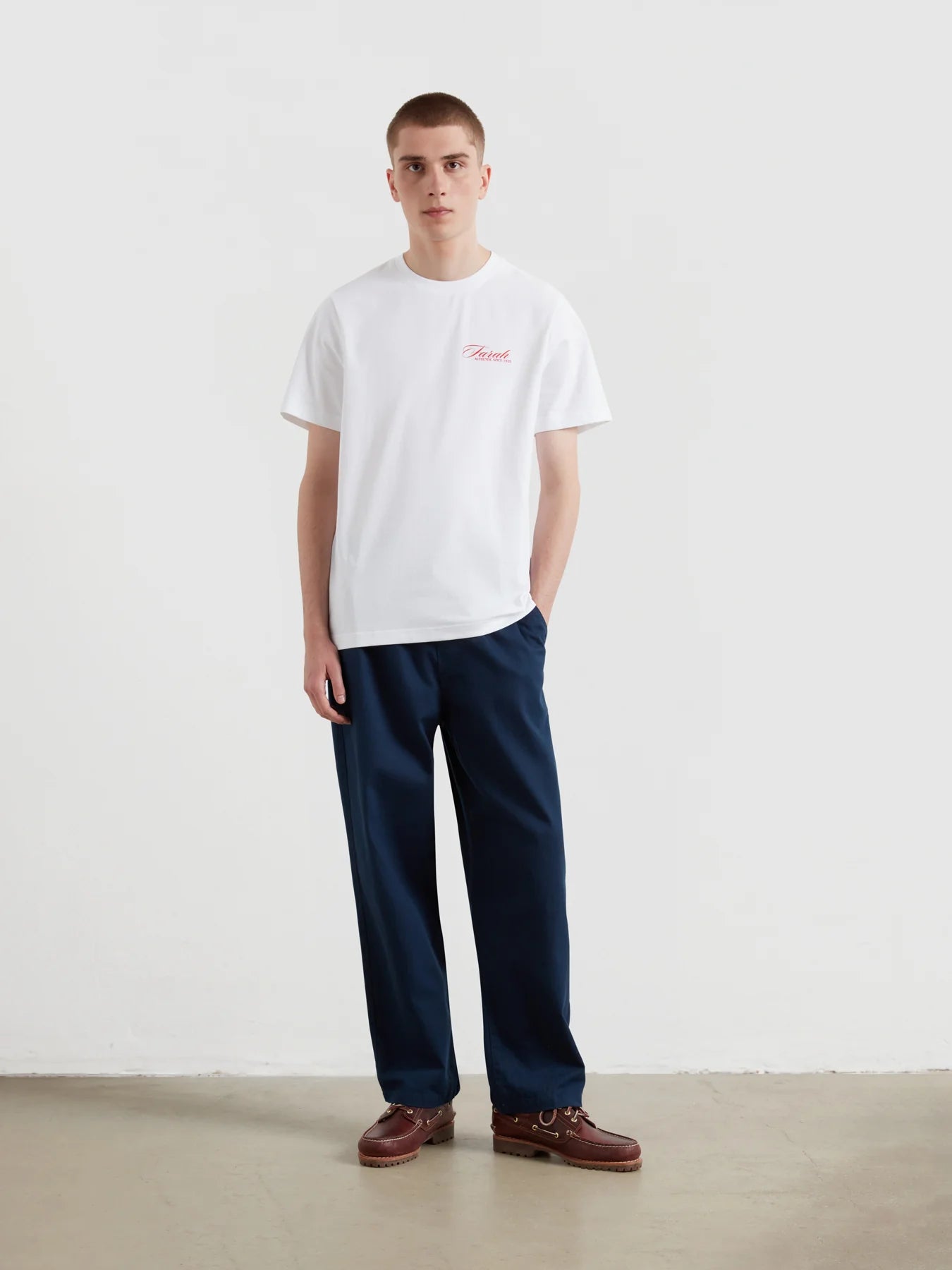 Farah Byron T-shirt // WHITE