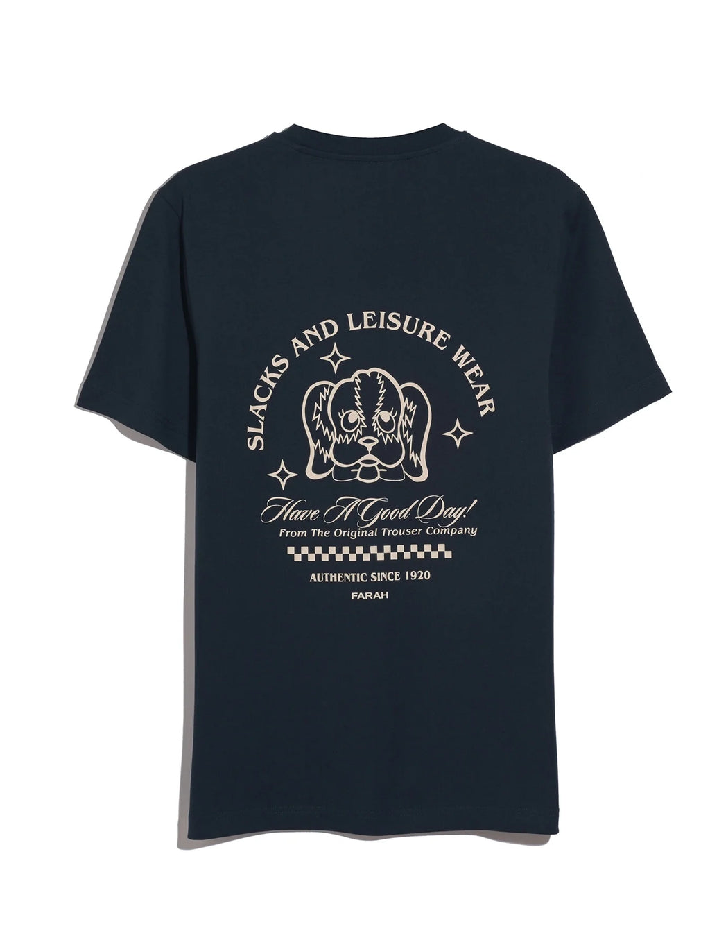 Farah Byron T-shirt // NAVY