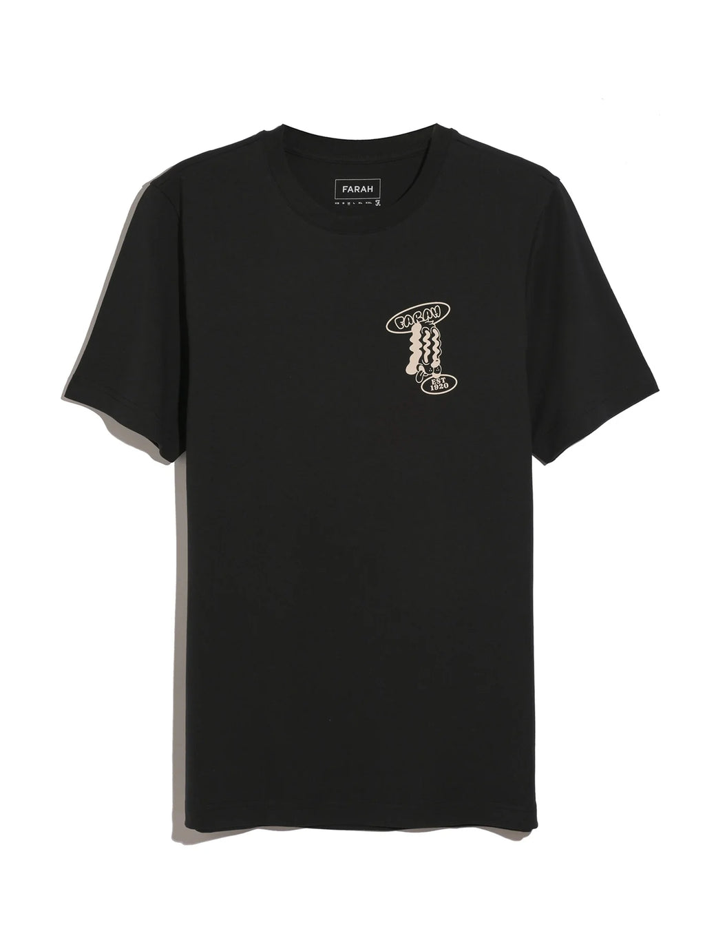 Farah Tristan T-shirt // BLACK