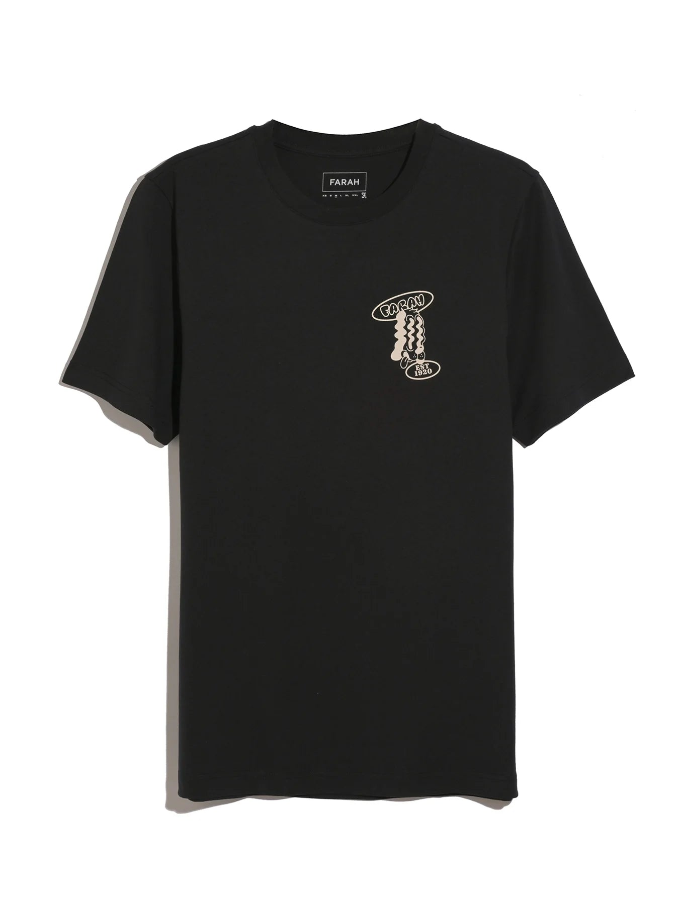 Farah Tristan T-shirt // BLACK