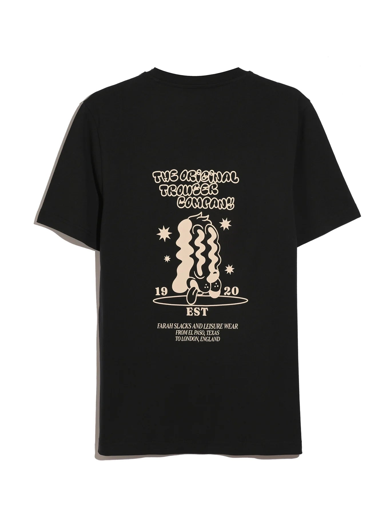 Farah Tristan T-shirt // BLACK