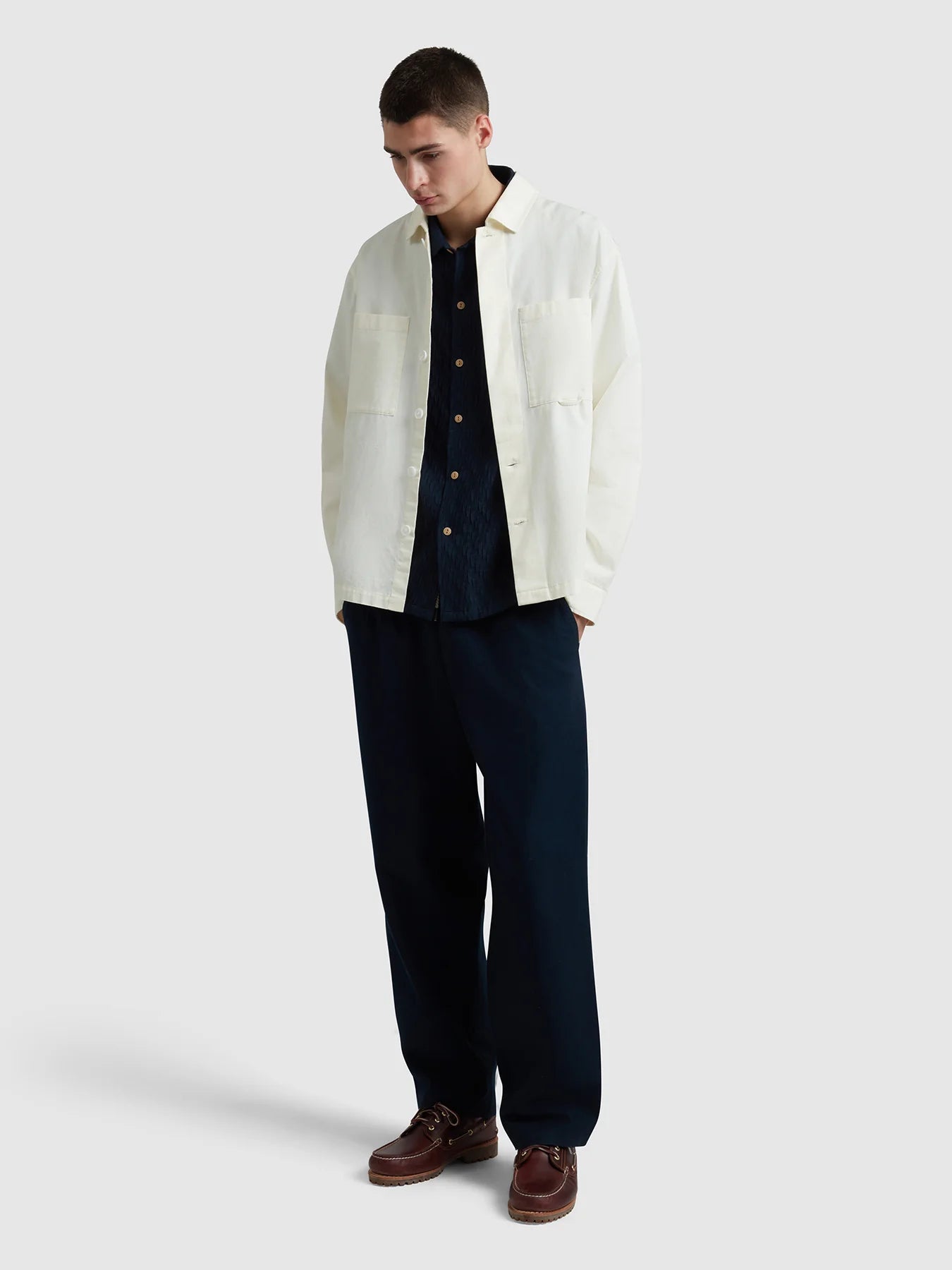 Farah Aiden Overshirt // ECRU