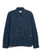 Farah Mattison Frost Finish Overshirt // AEGEAN BLUE