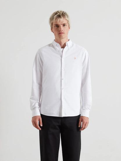 Farah Brewer Shirt // WHITE