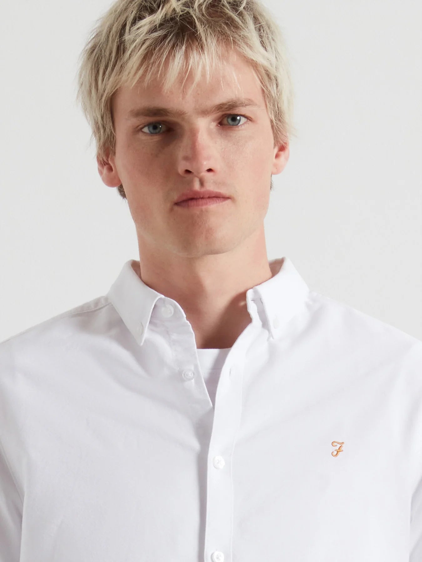 Farah Brewer Shirt // WHITE