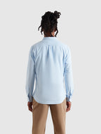 Farah Brewer Slim Fit LS Shirt // SKYE BLUE