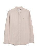Farah Steen Striped Shirt // PINK
