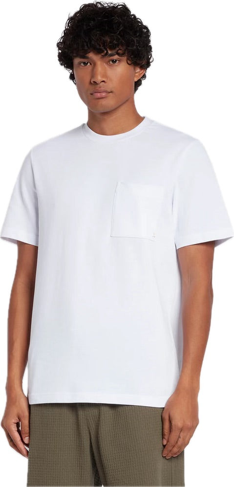 Farah Stacy Pocket Tee // WHITE