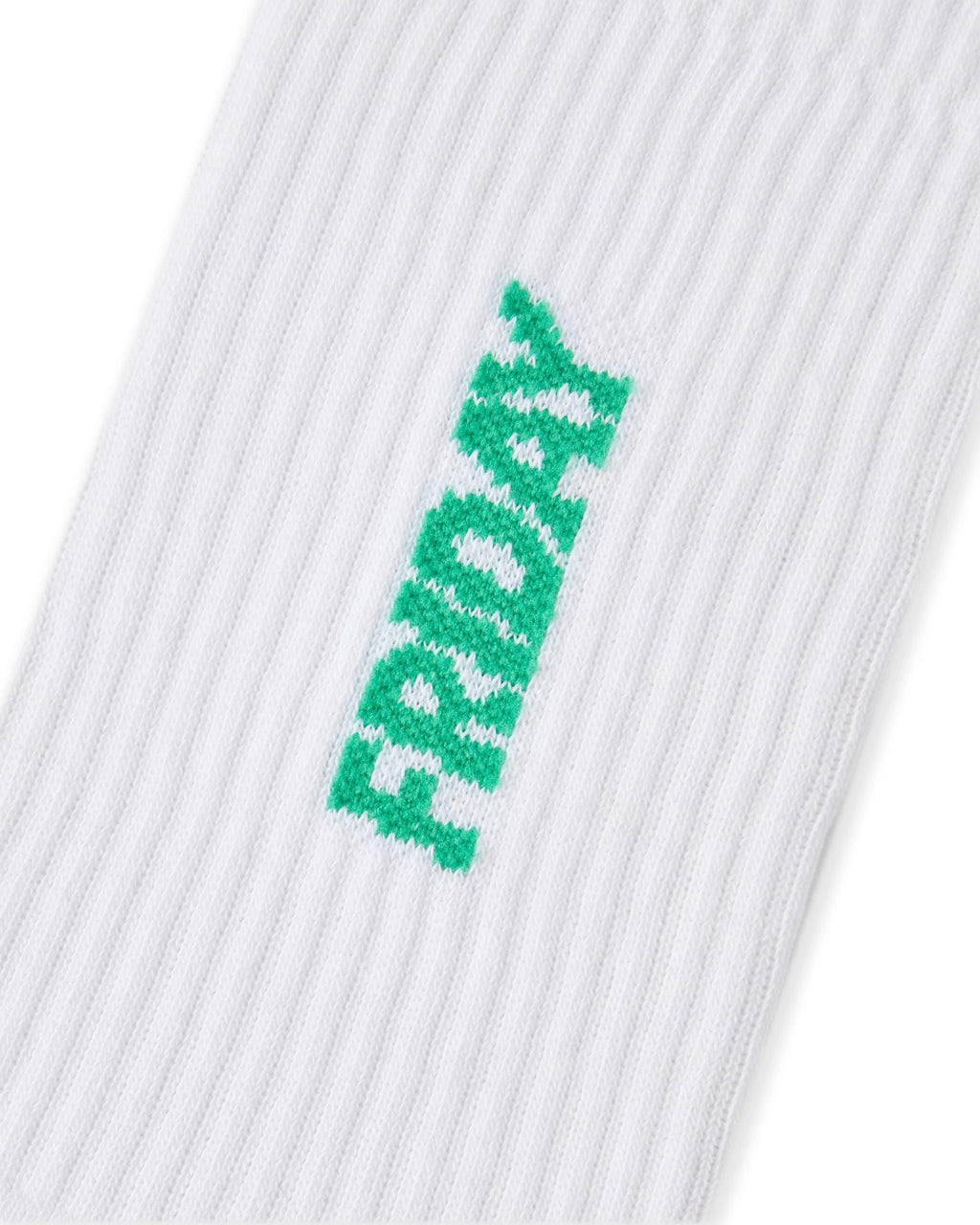 Weekend Offender Friday/Saturday/Sunday Sports Socks // WHITE