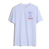 Farah Wake Graphic Tee // WHITE