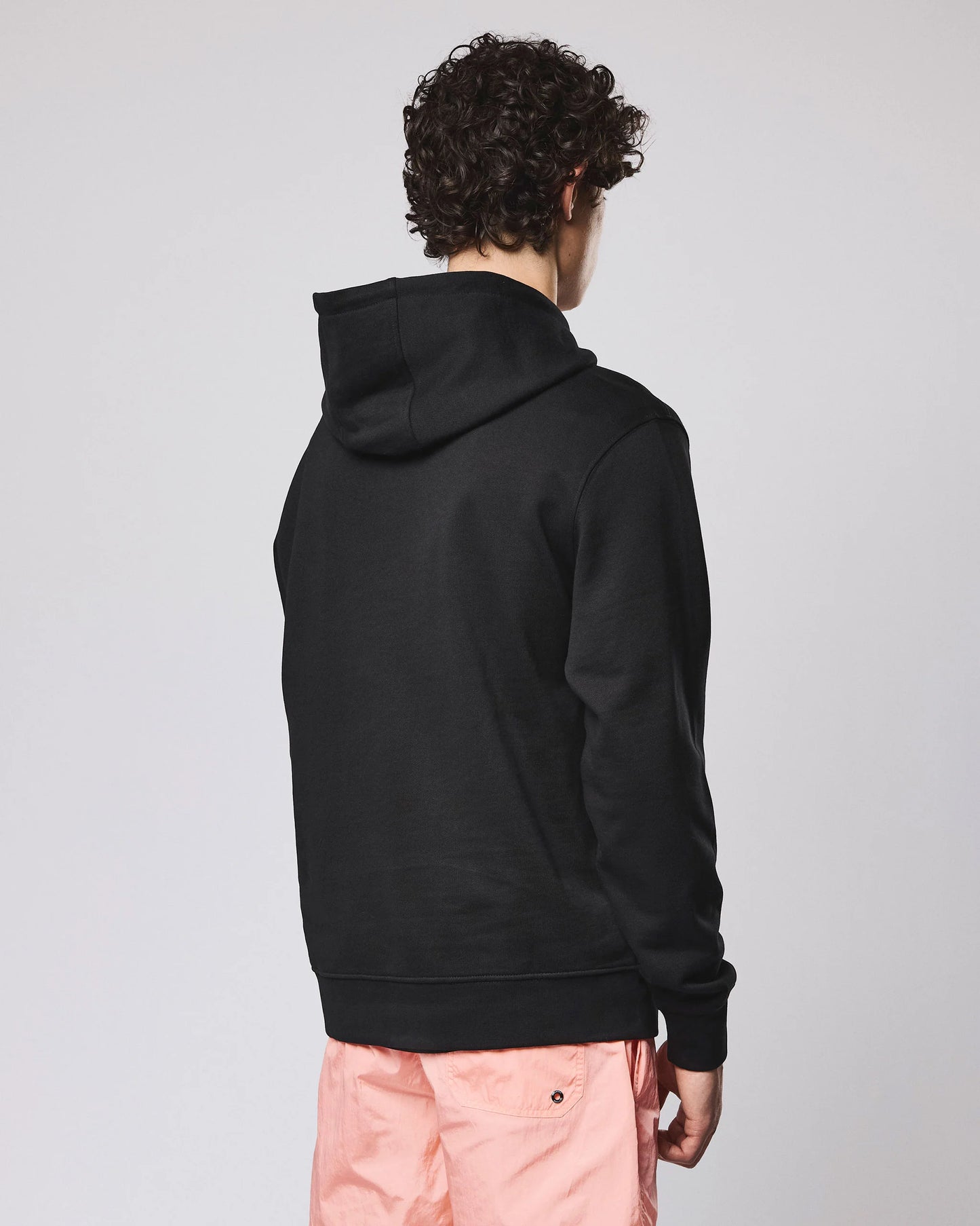 Weekend Offender Ribbe Hoodie // BLACK