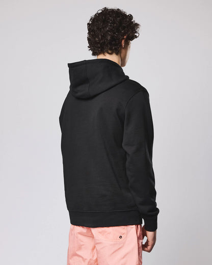 Weekend Offender Ribbe Hoodie // BLACK
