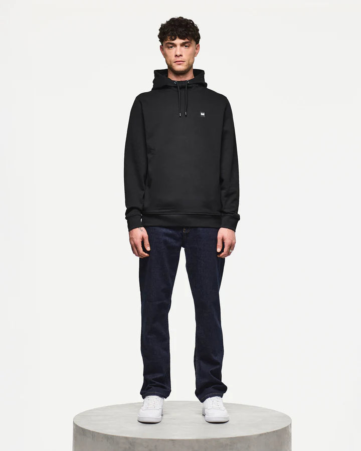 Weekend Offender Ribbe Hoodie // BLACK