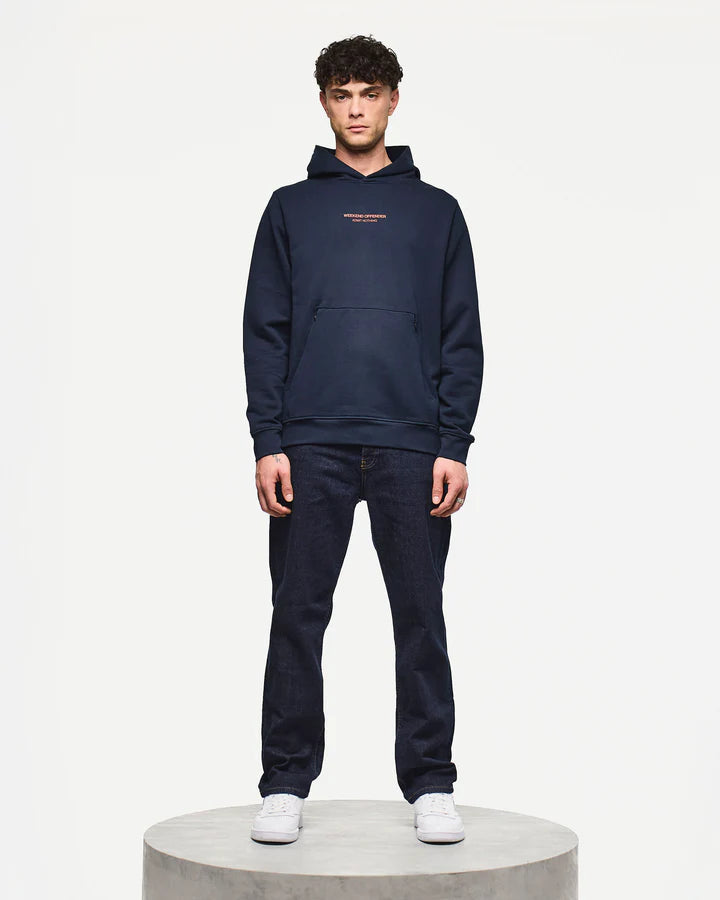 Weekend Offender Cobain Hoodie // NAVY