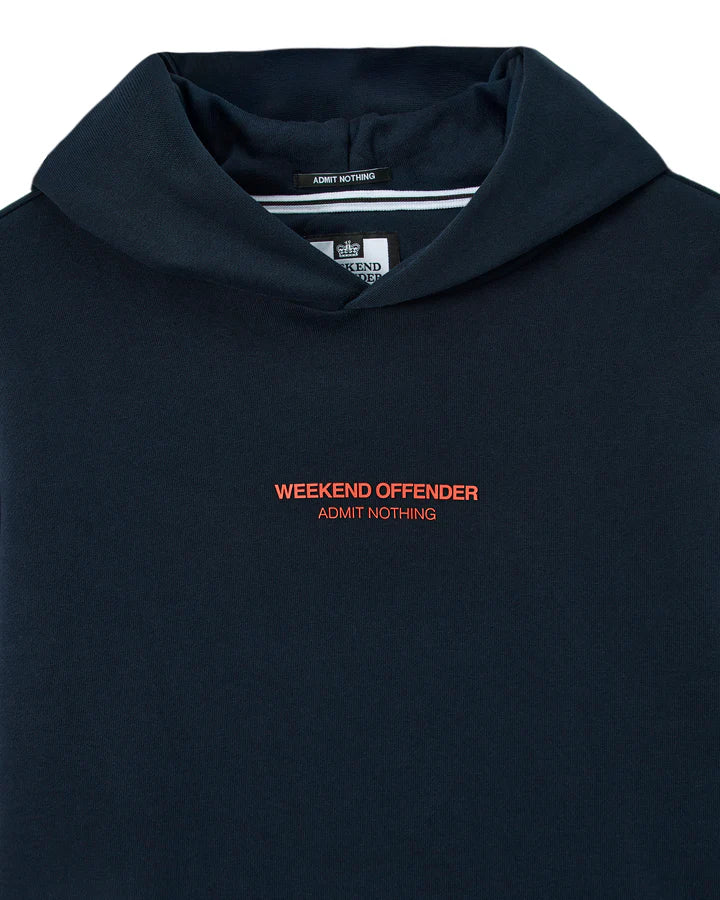 Weekend Offender Cobain Hoodie // NAVY